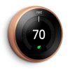 Nest Learning Thermostat | 3rd Generation WiFi Bluetooth Smart Thermostat Copper