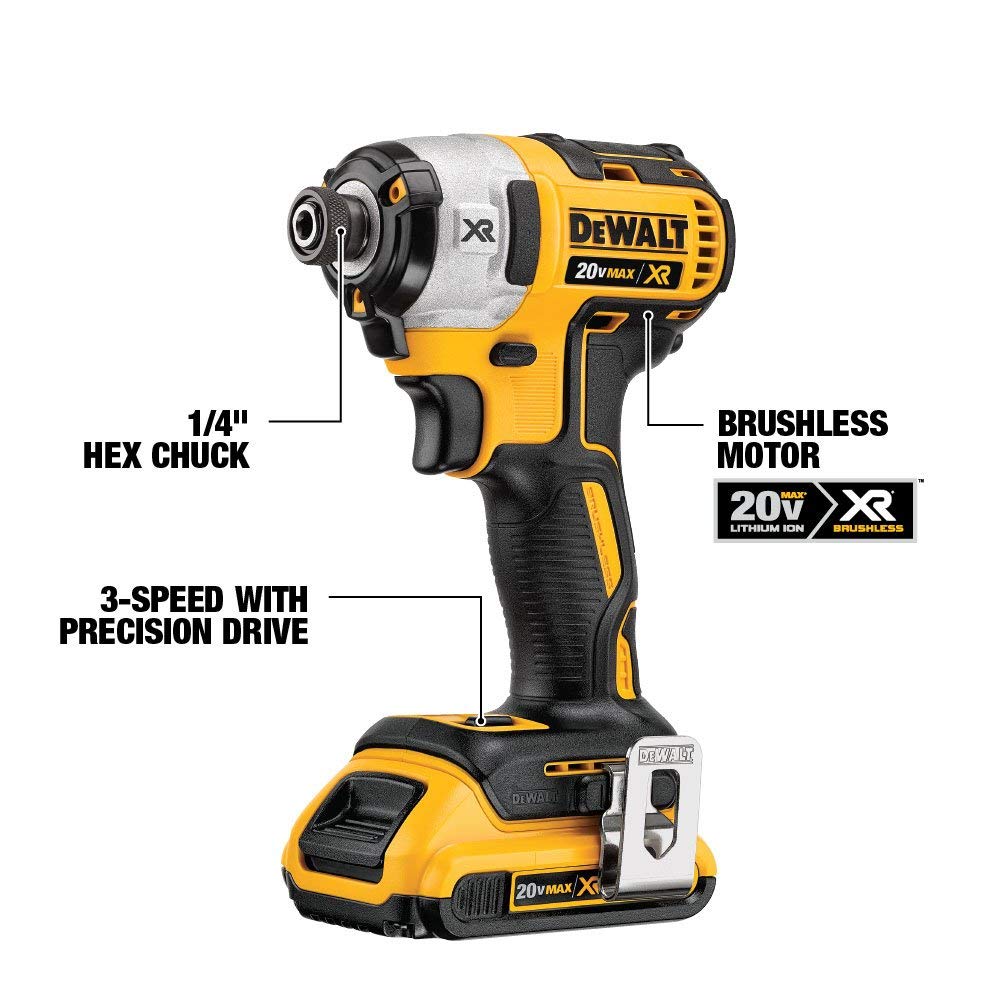 DEWALT DCK299P2 20V MAX XR 5 DEWALT DCK299P2 20V MAX XR 5.0Ah Premium Cordless Hammerdrill & Impact Driver Combo Kit